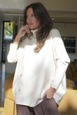 Balmoral Cargo Pocket Knit Jumper Ecru /24 =